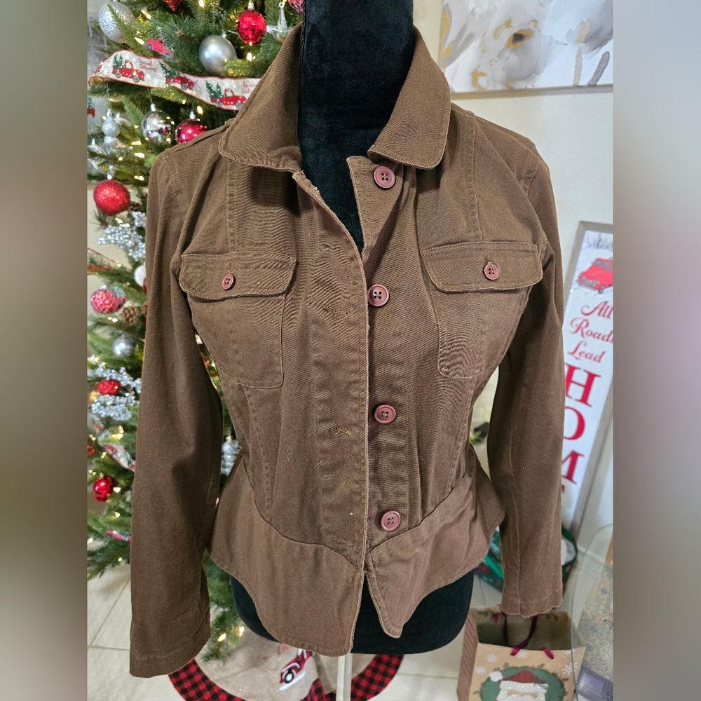 Hannah Stretch brown jacket